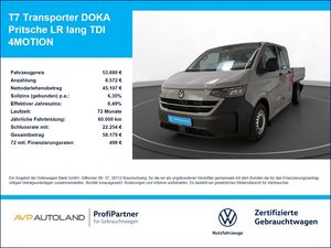 Volkswagen T7 Transporter DOKA Pritsche LR lang TDI 4MOTION