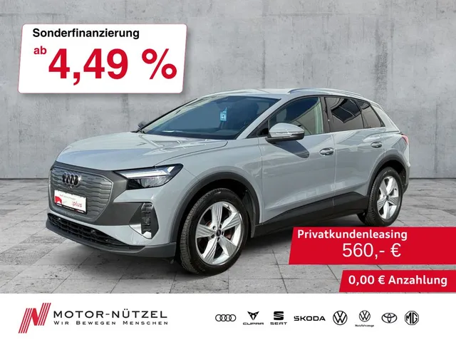 Audi Q4 40 e-tron LED+APP+SHZ+PDC+DAB+WäRMEPUMPE+19Z.