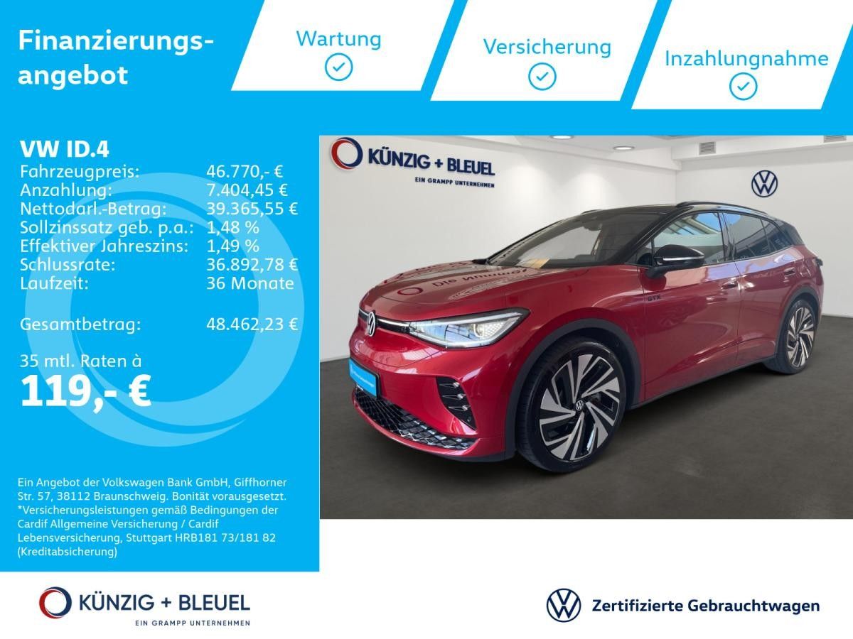 Volkswagen ID.4 GTX 4MOTION h 1-Gang-Automatik Leasing