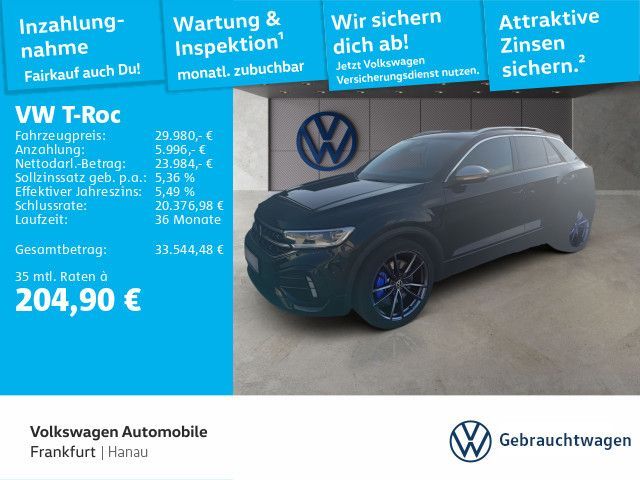 Volkswagen T-Roc 2.0 TSI DSG R 4Motion Navi IQ.LIGHT - LED- Leasing