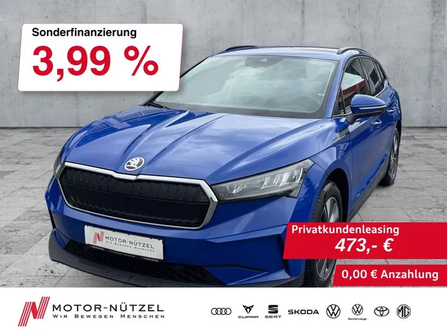 Skoda Enyaq iV 60 LOFT LED+NAVI+ACC+SHZ+WäPu+AHK-Vorb.