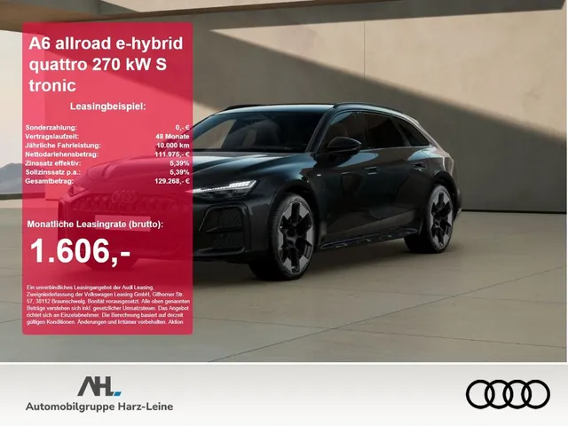 Audi A6 allroad e-hybrid quattro 270 kW S tronic 360