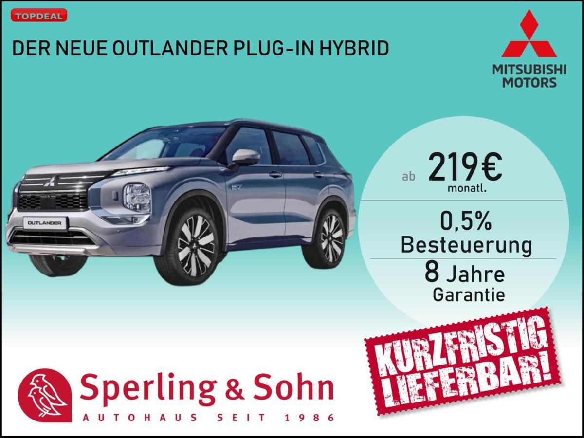 Mitsubishi Outlander Plug-In Hybrid mit 0,5%-Regelung ❗