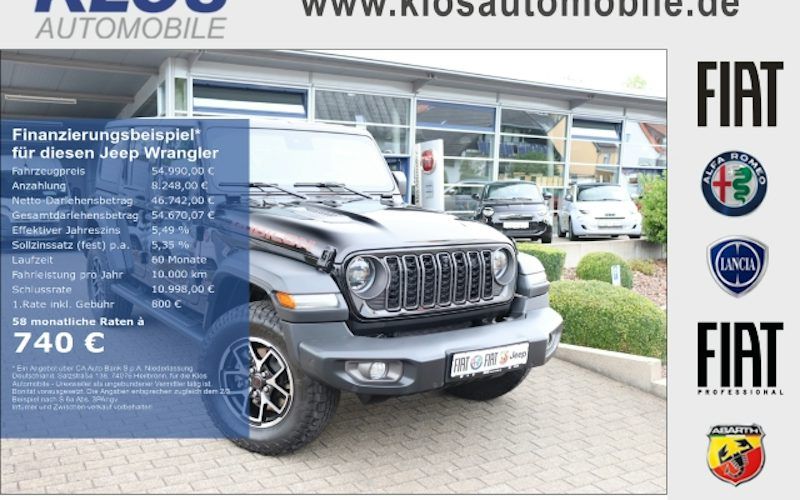 Jeep Wrangler 2.0 T-GDi Unlimited Rubicon Automatik 5dr Auto kaufen