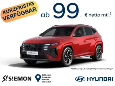 Hyundai Tucson N-Line 1.6 T-GDI 110 kW MY26 Leasing