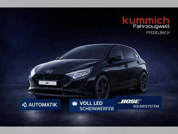 Hyundai i20 𝐁𝐥𝐚𝐜𝐤𝐥𝐢𝐧𝐞 AUTOMATIK SOFORT VERFÜGBAR❗Voll-LED💡BOSE🔊Automatik🏎️5-7 Monate Lieferzeit Leasing