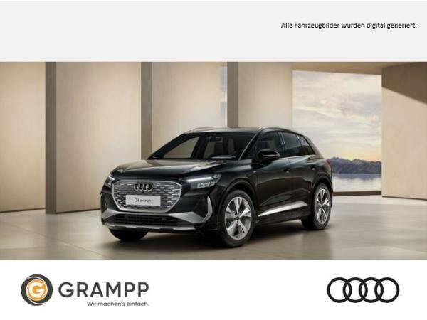 Audi Q4 e-tron 45 210 kW S-Line 0,25% Versteuerung + NAVI + AHK + SHZ + SPORTSITZE + FERNLICHTASSISTENT + Leasing