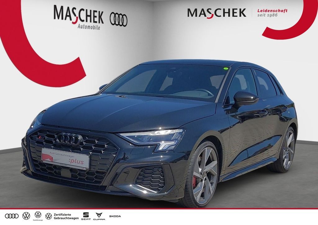 Audi S3 Sportback B&O Pano VC Naviplus Black ACC Pano Leasing