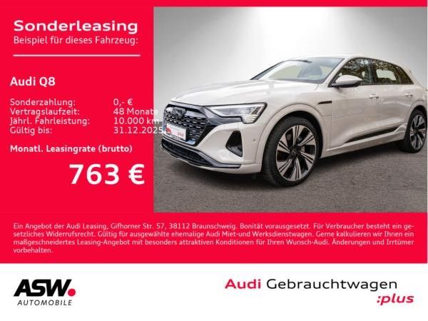 Audi Q8 50 e-tron S line quattr NAVI MATRIX UVP 99540 0,25% Versteuerung Leasing