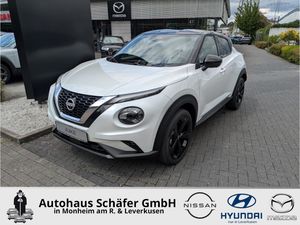 Nissan Juke TEKNA 1.0 DIG-T 114PS 7DCT Bose BFS 2-Farben Navi Leder digitales Cockpit Soundsystem Leasing
