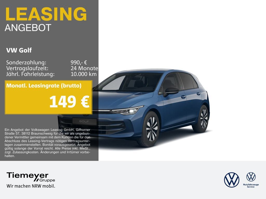 Volkswagen Golf 2.0 TDI DSG GOAL AHK NAVI KAMERA SITZH Leasing