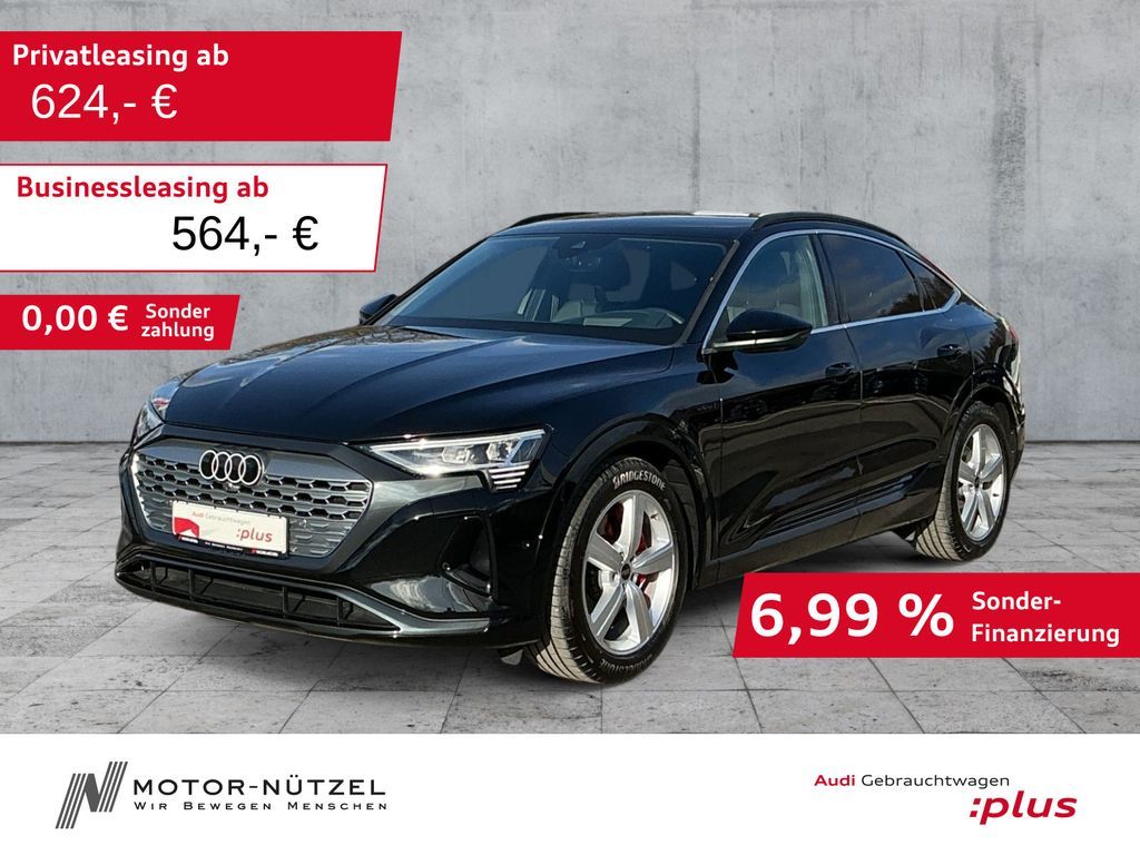 Audi Q8 Sportback e-tron ADVANCED MATRIX+HuD+AIR+AHK Leasing