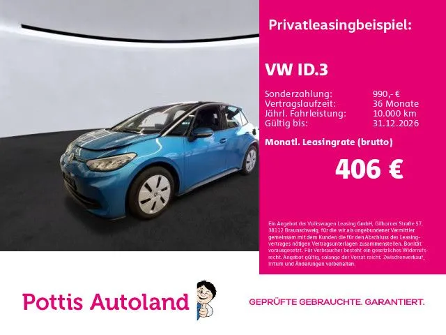 Volkswagen ID.3 PRO KLIMA PDC LED DAB+