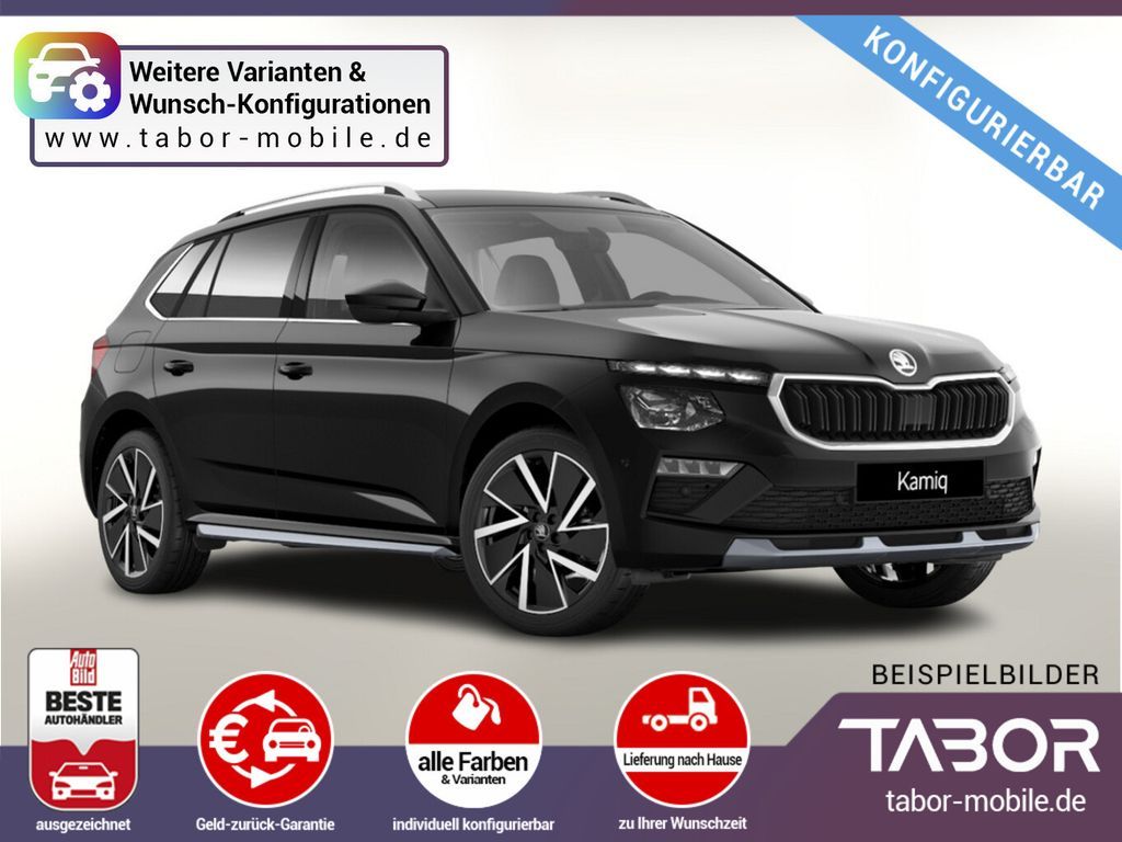 Skoda Kamiq 1.0 TSI 116 Selec LED SHZ PDC Temp SunSet Leasing