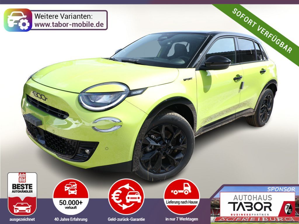 Fiat 600 Hybrid Sport SHZ ACC Kam Keyl PDC PrivG Bi-C Leasing