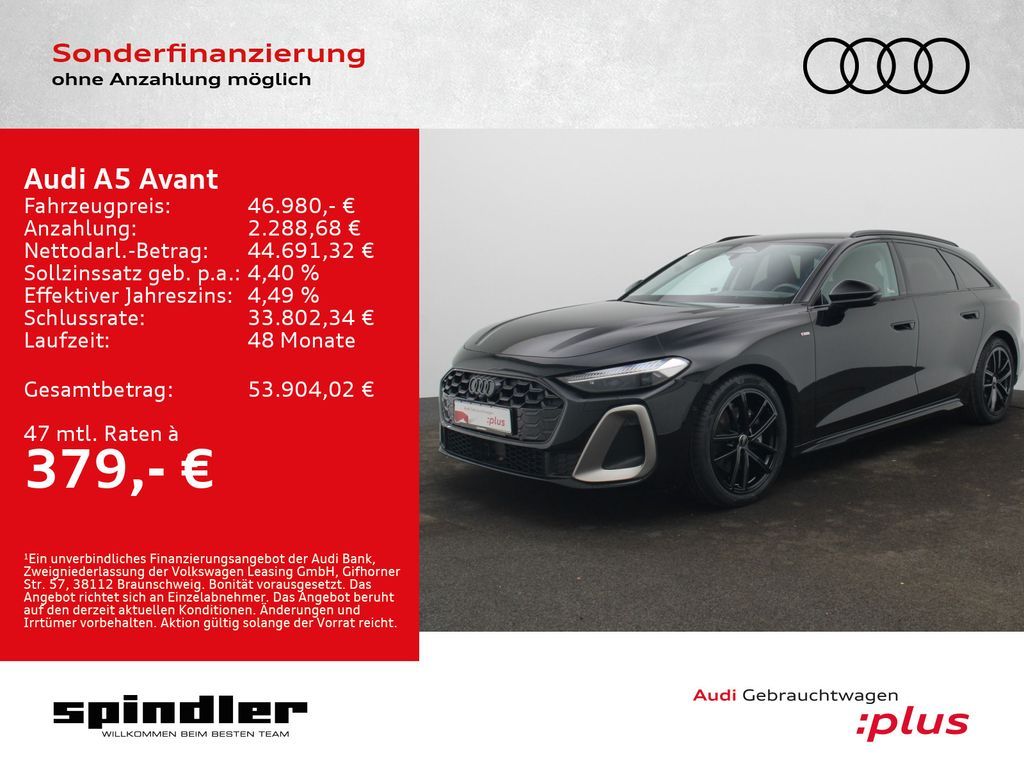 Audi A5 Avant edition one TFSI quattro S-tronic / AHK Leasing
