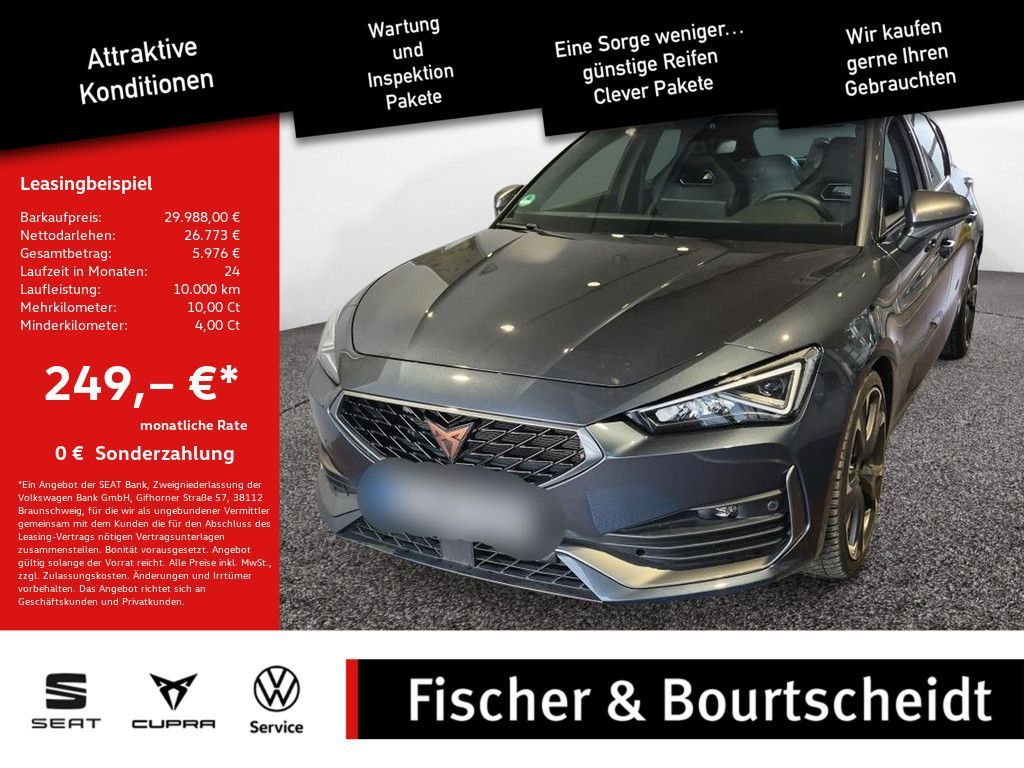 Cupra Leon 2.0 TSI VZ PDC DCC KAMERA NAVI ACC LED Leasing