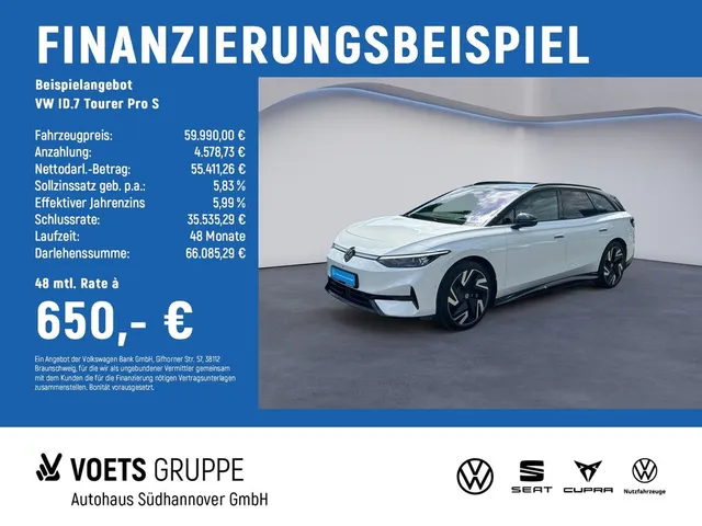 Volkswagen ID.7 Tourer Pro S IQ.LIGHT+RearView+NAVI+AHK