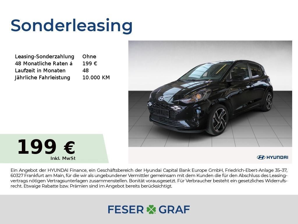 Hyundai i10 PRIME AUTOMATIK NAVI SHZ LHZ CARPLAY KLIMA Leasing