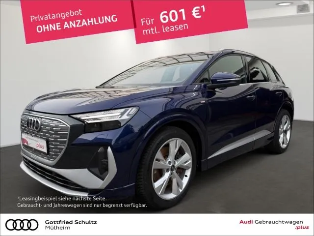 Audi Q4 e-tron 40 KAMERA MATRIX HEAD-UP S-LINE TEMP A