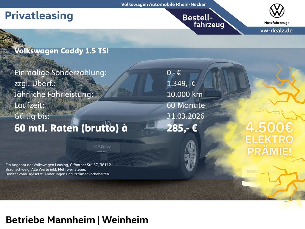 Volkswagen 1.5 eHybrid € 4500.- E-Förderung als Anzahlung Leasing