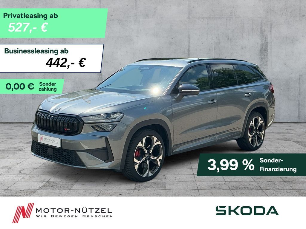 Skoda Kodiaq RS 2.0 TSI 4x4 MATRIX+AHK+PANO+STDHZG+HuD Leasing