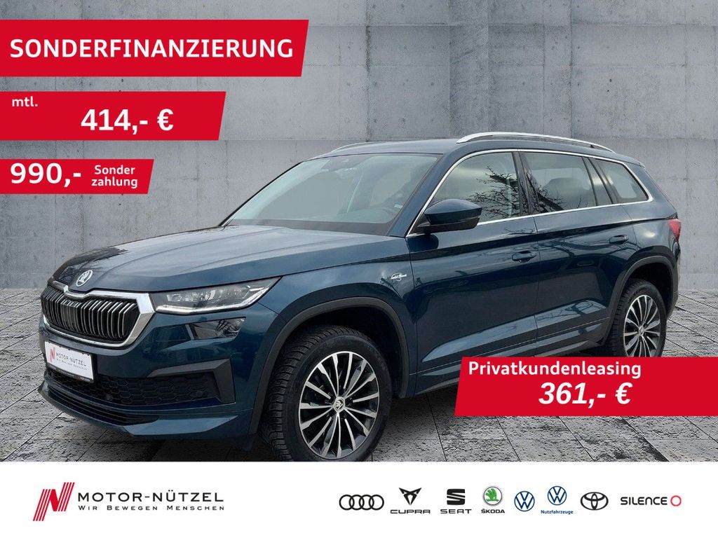 Skoda Kodiaq 2.0 TDI DSG 4x4 L&K MATRIX+NAV+ACC+STDHZG Leasing
