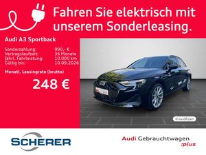 Audi A3 Sportback TFSI e S tronic KAMERA APP ACC VIRT