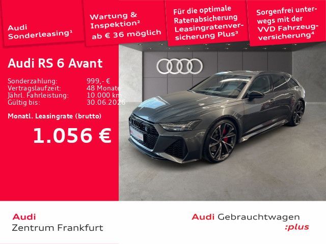Audi RS6 Avant Quattro tiptronic Laser HuD StdHz AHK Leasing
