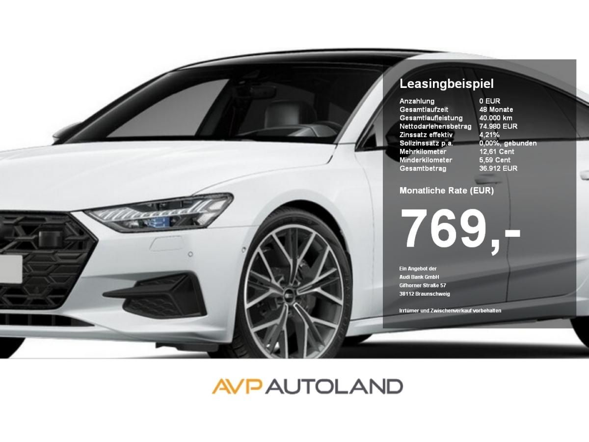 Audi A7 Sportback 50 TFSI e quattro S tronic S line Leasing