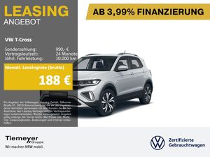 Volkswagen T-Cross 1.0 TSI STYLE NAVI KAMERA SITZHZG LED