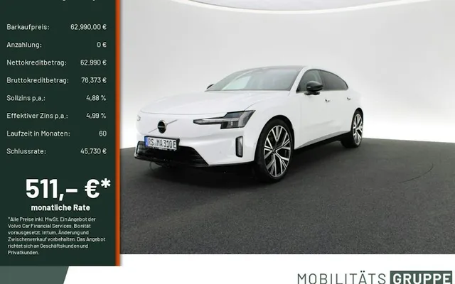 Volvo Es90 Single Motor Extended Range Ultra 5dr