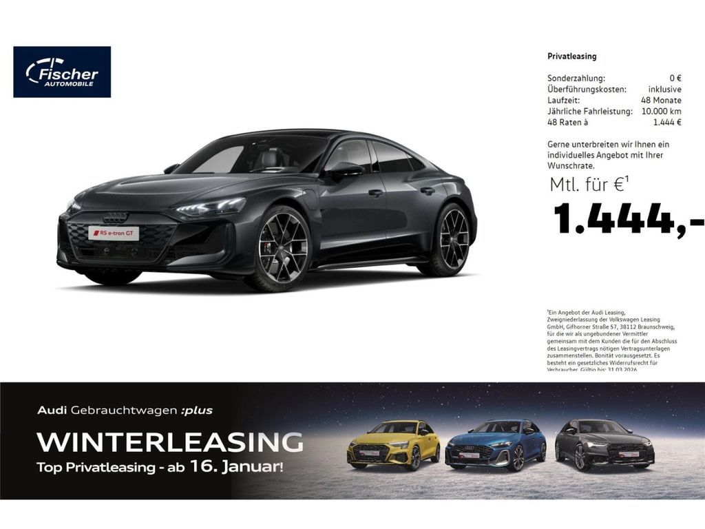Audi RS e-tron GT HUD/Laser/Massage/360/Al.Le./Carbon Leasing