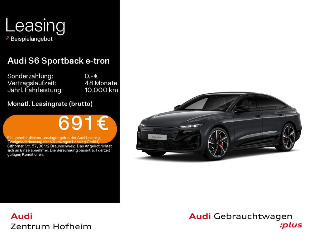 Audi S6 Sportback e-tron*Air*B&O*AR-HUD*Pano*LED*Virt Leasing