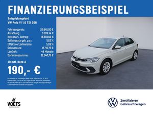 Volkswagen Polo VI 1.0 TSI DSG Life LED+NAVI+ACC+PDC+KAM