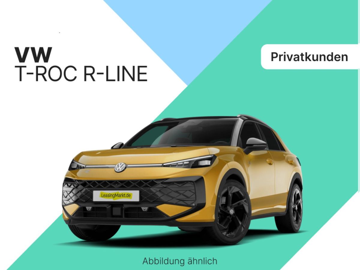 Volkswagen T-Roc 1.5 TSI DSG R-Line | Privat. Leasing