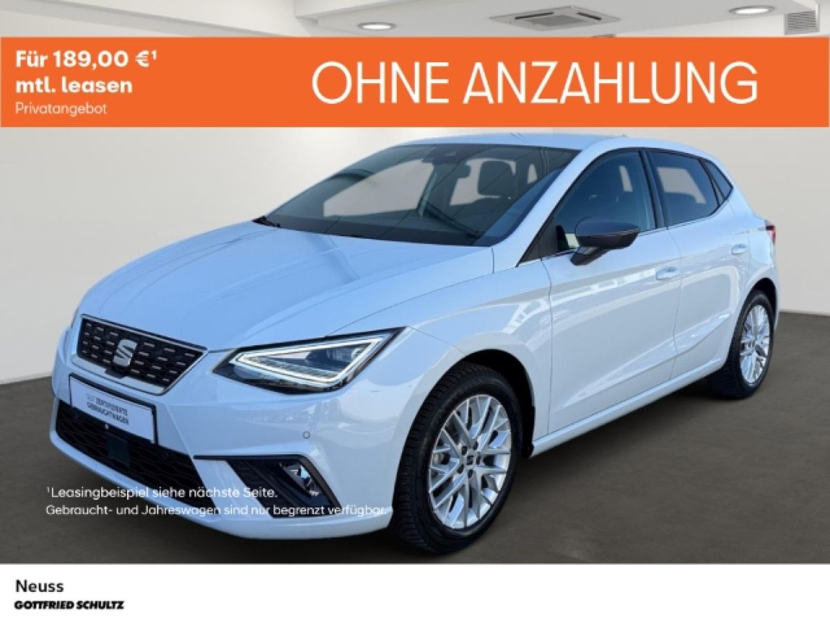 Seat Ibiza XCELLENCE TSI DSG NAVI SITZHEIZUNG EINPARKHILFE LED Leasing