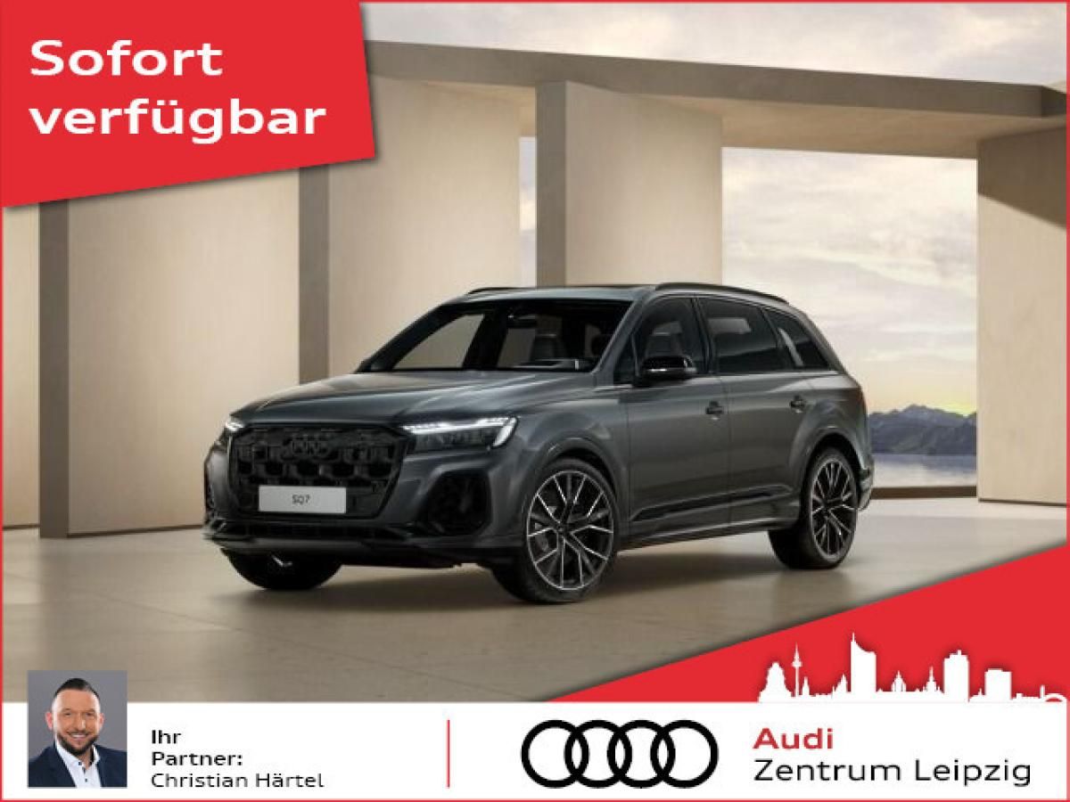 Audi SQ7 SUV TFSI LASERlicht*HuD*Pano*AHK*StHz*7Sitze Leasing