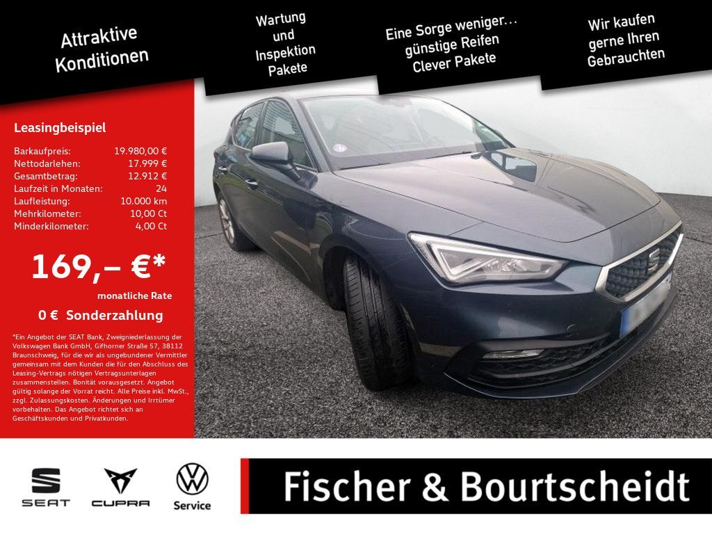 Seat Leon 1.0 TSI Style KLIMA PDC KAMERA NAVI LED Leasing