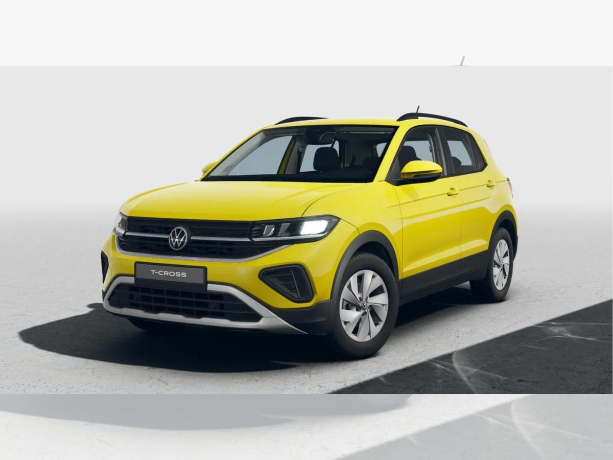 Volkswagen T-Cross Life 1,0 TSI 95 5-Gang, LED, ACC, App Connect, Bluetooth, Einparkhilfe, Klima uvm... Leasing