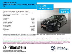 Volkswagen Golf TDI DSG GOAL NAVI+AHK+KAM+TRAVEL+LEDPLUS