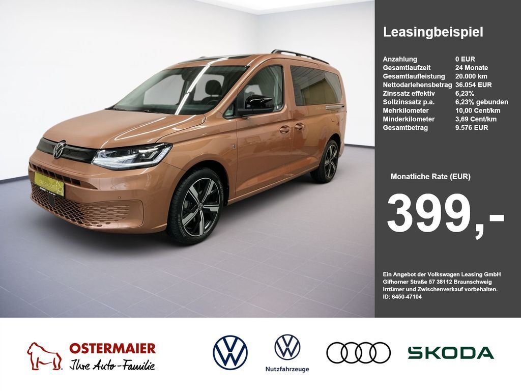 Volkswagen Caddy MAXI CALIFORNIA 2.0TDI 122PS DSG ACC.AHK.S Leasing