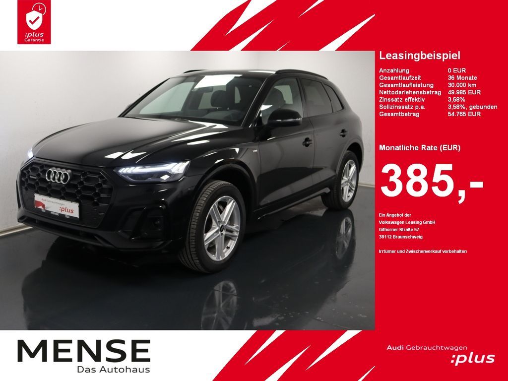 Audi Q5 45 TFSI quattro S tronic S line Matrix|AHK|LM Leasing