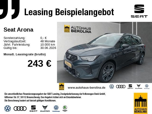 Seat Arona 1.0 TSI FR DSG *NAV*ACC*LED*R-CAM*SHZ* Leasing
