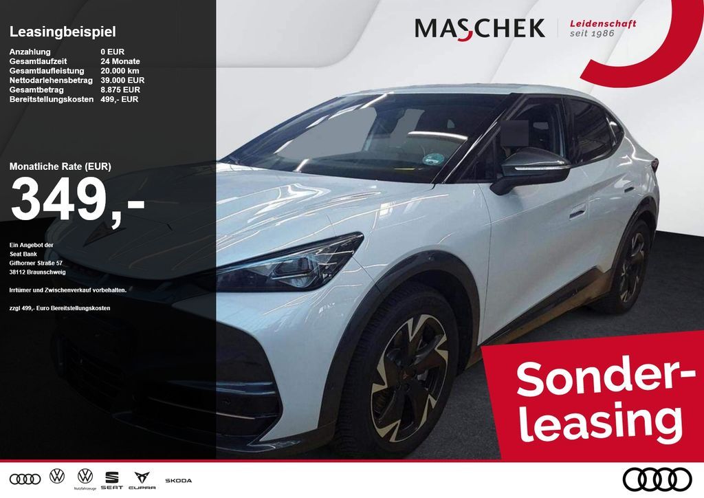 Cupra Tavascan Endurance Sonderleasing 82 kWh Wärmepum Leasing