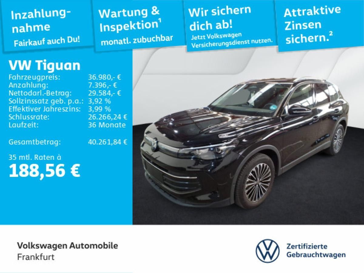 Volkswagen Tiguan 2.0 TDI DSG Goal Navi LEDPlus DAB+ FrontAssist Leasing