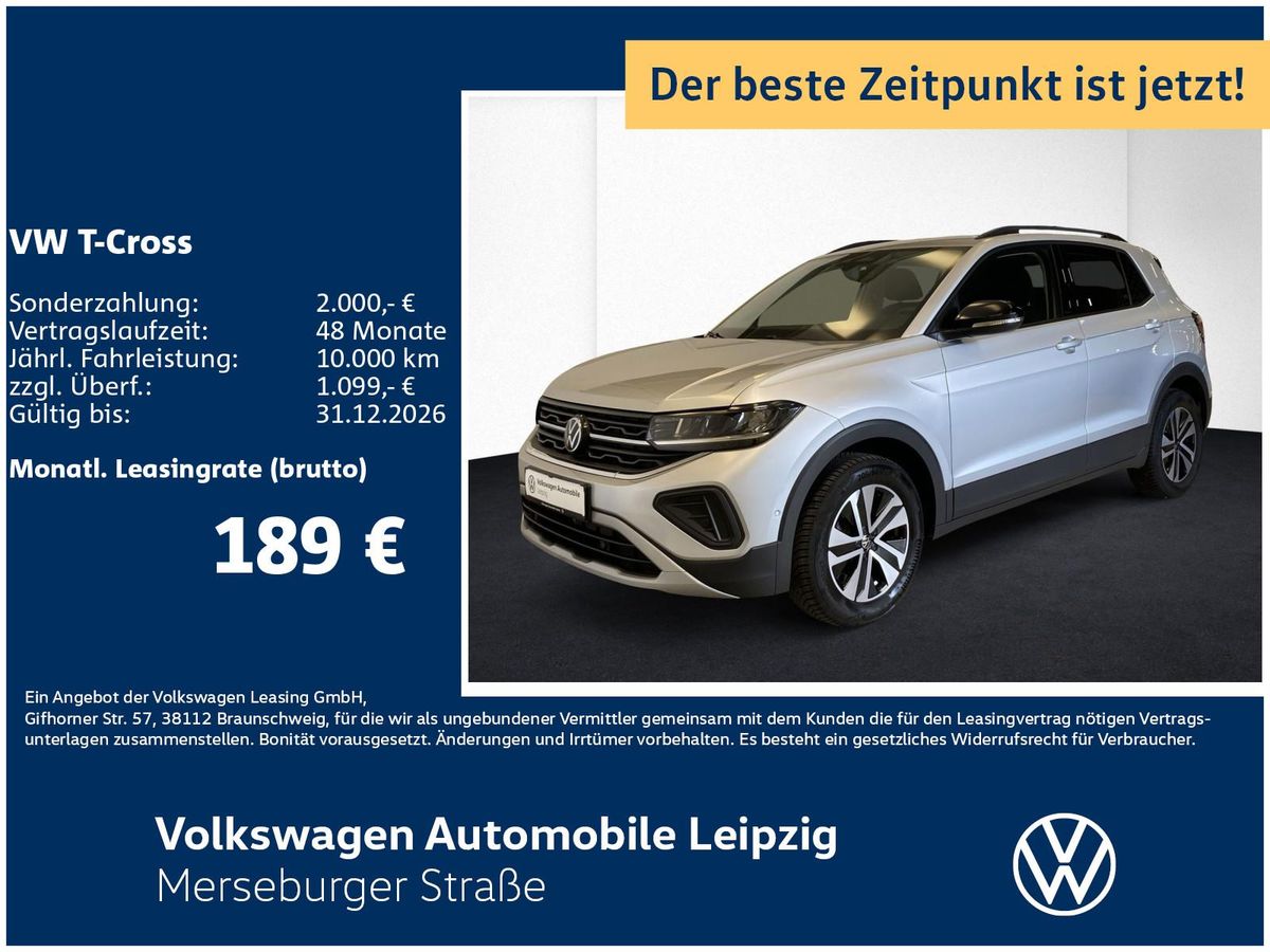 Volkswagen T-Cross ENERGY TSI DSG Preisvorteil 6859 € Leasing