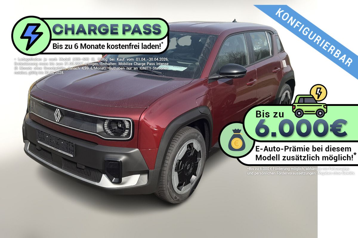 Renault 4 Evolution 120 Urban Range Leasing privat Leasing