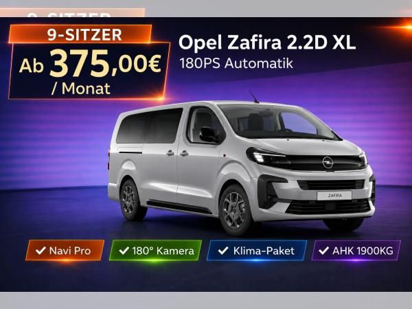 Opel Zafira Edition 2.2D XL 180PS 9-Sitzer|AHK|Navi|Kamera|LED Leasing