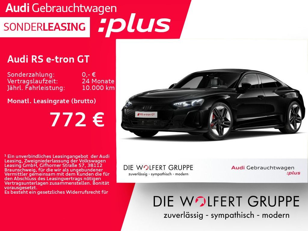Audi RS e-tron GT 0,5%*MATRIX*B&O*CARPLAY*ACC Leasing